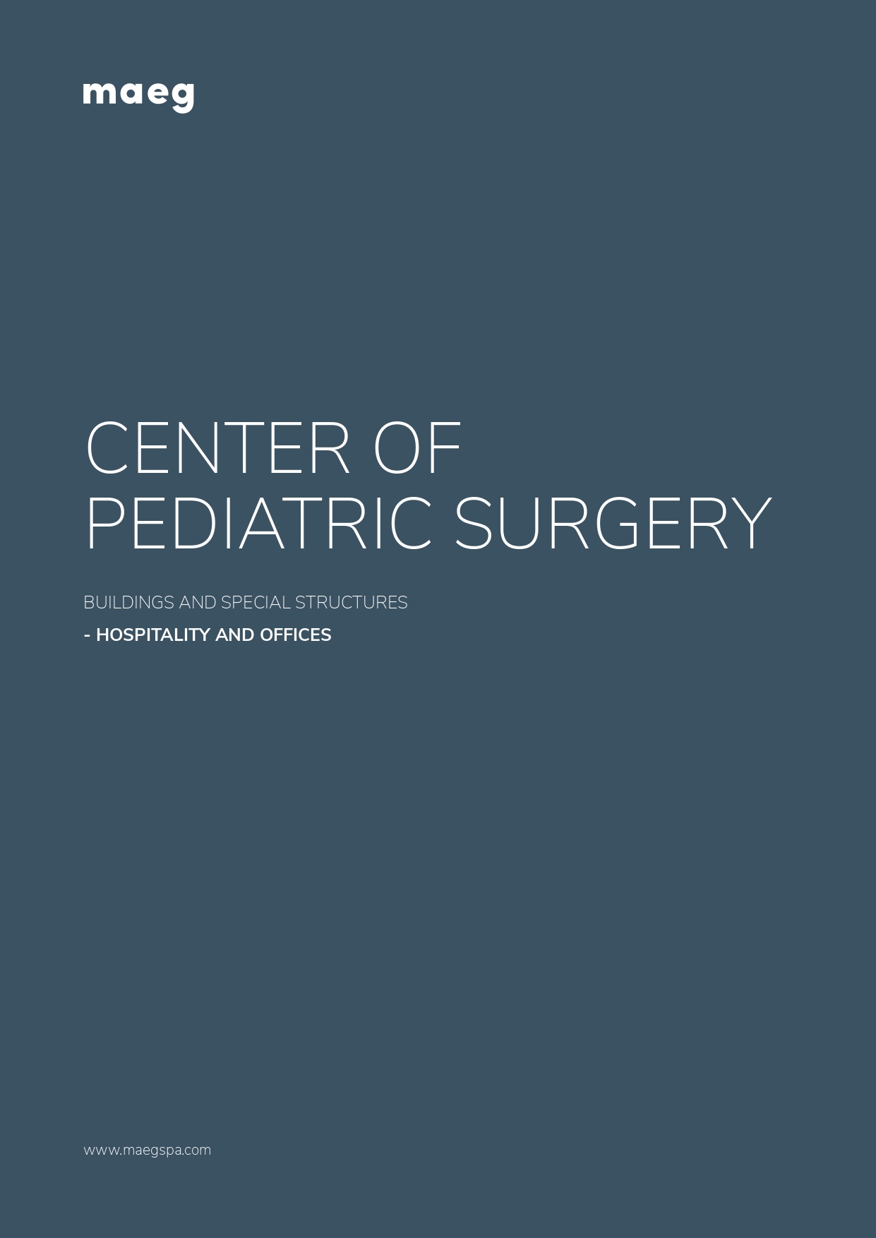 Centre of pediatric surgery